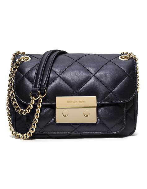 сумка michael kors sloan small quilted-leather chevron shoulder bag|Sloan Small Quilted.